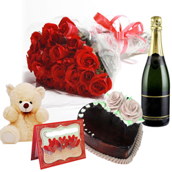 valentine Sweet Surprise Combo gifts to mysore