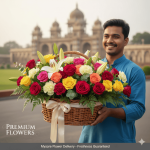 Beautiful flower bouquet delivery in Mysore, India